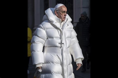 pope gucci|Balenciaga Pope: What an A.I..